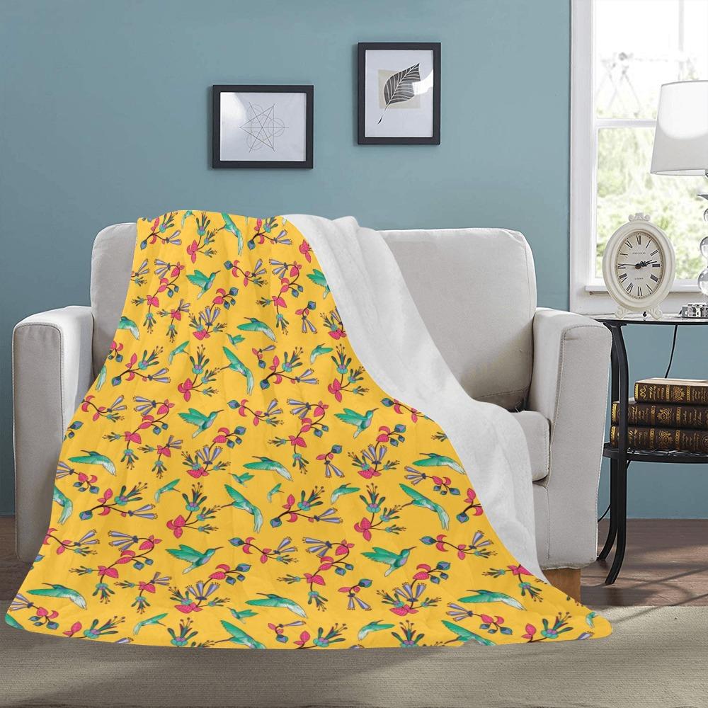 Swift Pastel Yellow Ultra-Soft Micro Fleece Blanket 60"x80" Ultra-Soft Blanket 60''x80'' e-joyer 