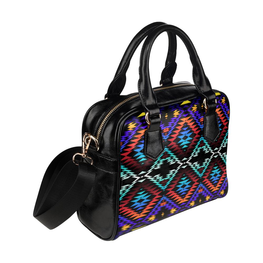 Taos Morning and Midnight Shoulder Handbag (Model 1634) Shoulder Handbags (1634) e-joyer 