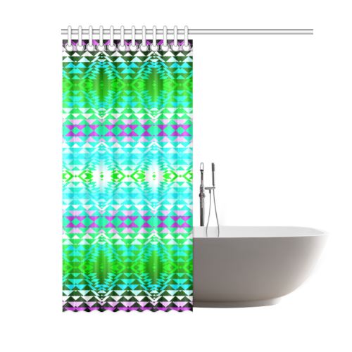 Taos Powwow 120 Shower Curtain 60"x72" Shower Curtain 60"x72" e-joyer 