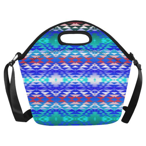 Taos Powwow 180 Neoprene Lunch Bag/Large (Model 1669) Neoprene Lunch Bag/Large (1669) e-joyer 