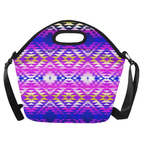 Taos Powwow 240 Neoprene Lunch Bag/Large (Model 1669) Neoprene Lunch Bag/Large (1669) e-joyer 