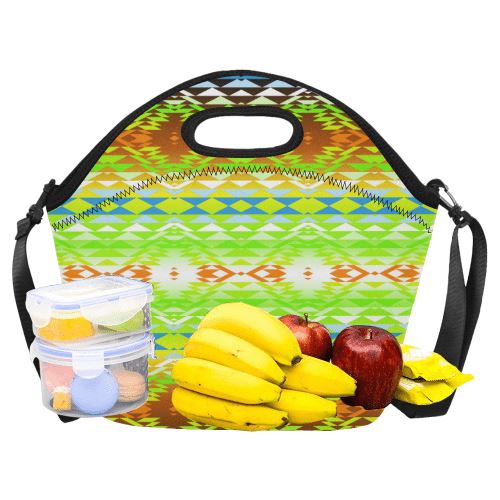 Taos Powwow 30 Neoprene Lunch Bag/Large (Model 1669) Neoprene Lunch Bag/Large (1669) e-joyer 