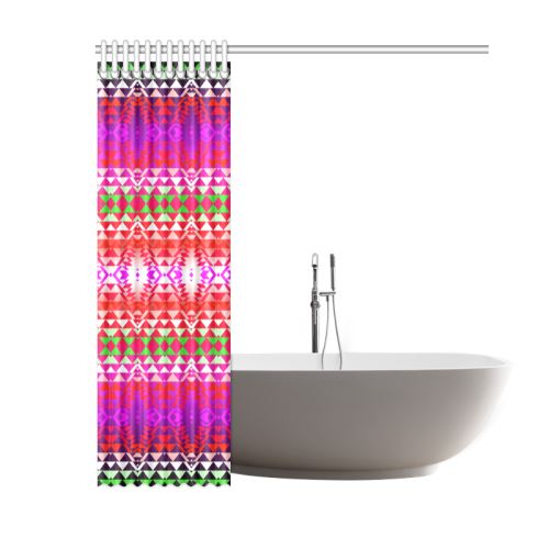 Taos Powwow 300 Shower Curtain 60"x72" Shower Curtain 60"x72" e-joyer 