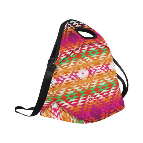 Taos Powwow 330 Neoprene Lunch Bag/Large (Model 1669) Neoprene Lunch Bag/Large (1669) e-joyer 