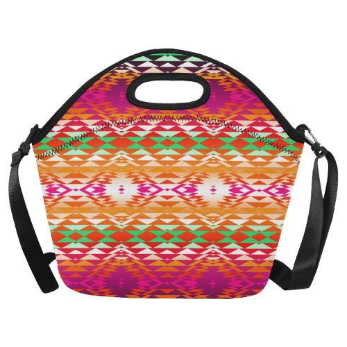 Taos Powwow 330 Neoprene Lunch Bag/Large (Model 1669) Neoprene Lunch Bag/Large (1669) e-joyer 