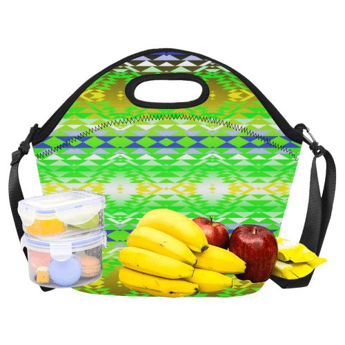 Taos Powwow 60 Neoprene Lunch Bag/Large (Model 1669) Neoprene Lunch Bag/Large (1669) e-joyer 