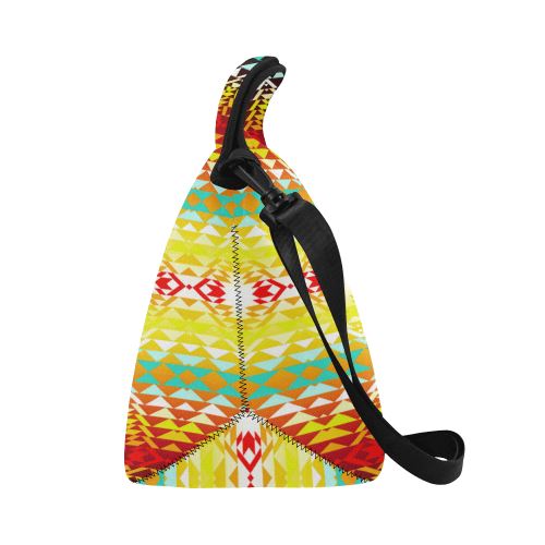 Taos Powwow Neoprene Lunch Bag/Large (Model 1669) Neoprene Lunch Bag/Large (1669) e-joyer 