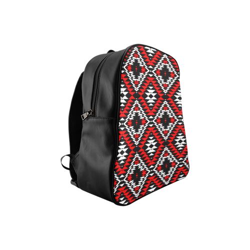 Taos Wool School Backpack (Model 1601)(Small) School Backpacks/Small (1601) e-joyer 