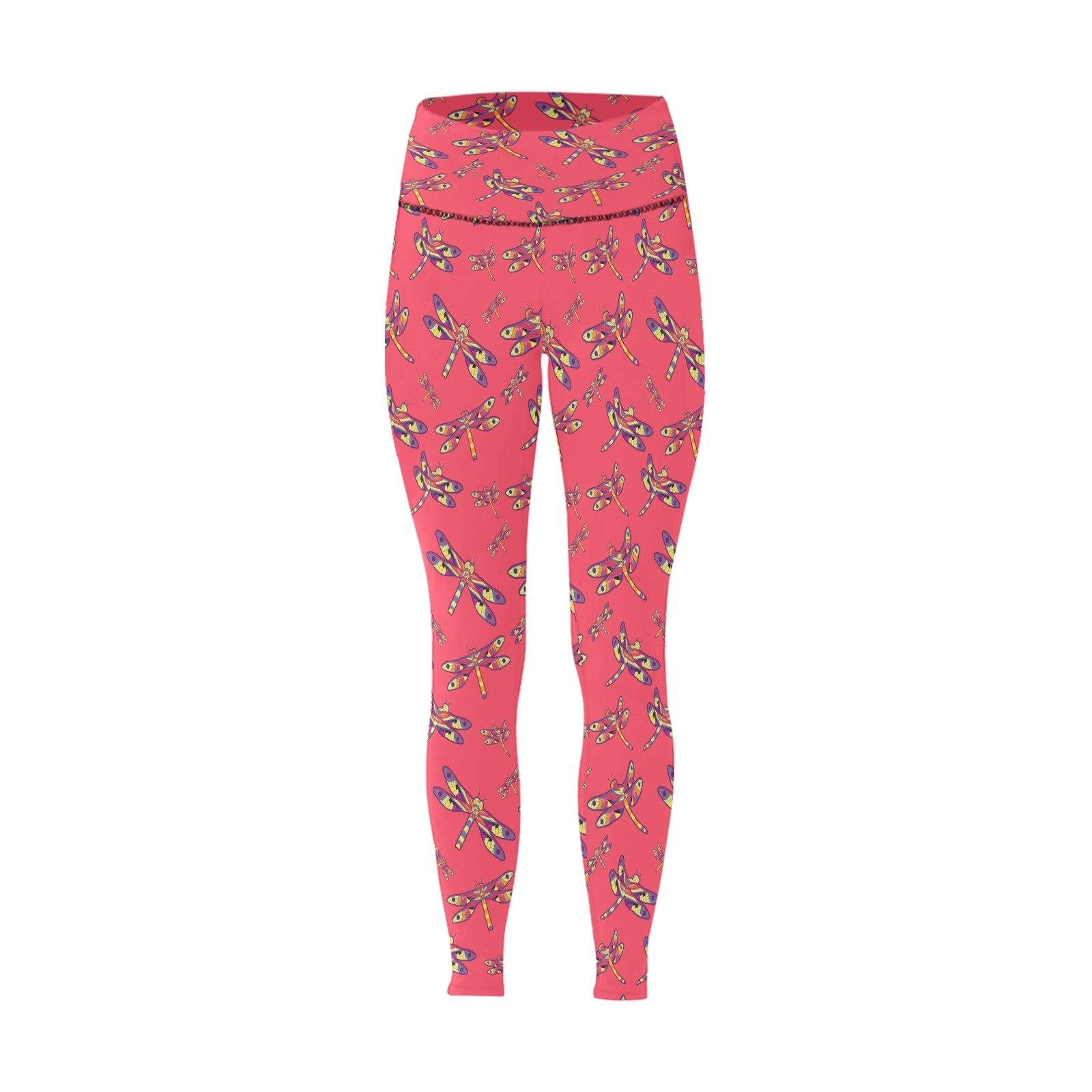 The Gathering All Over Print High-Waisted Leggings (Model L36) High-Waisted Leggings (L36) e-joyer 