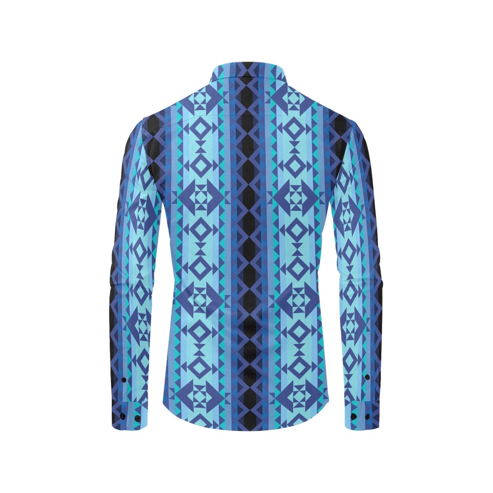 Tipi Men's All Over Print Casual Dress Shirt (Model T61) Men's Dress Shirt (T61) e-joyer 