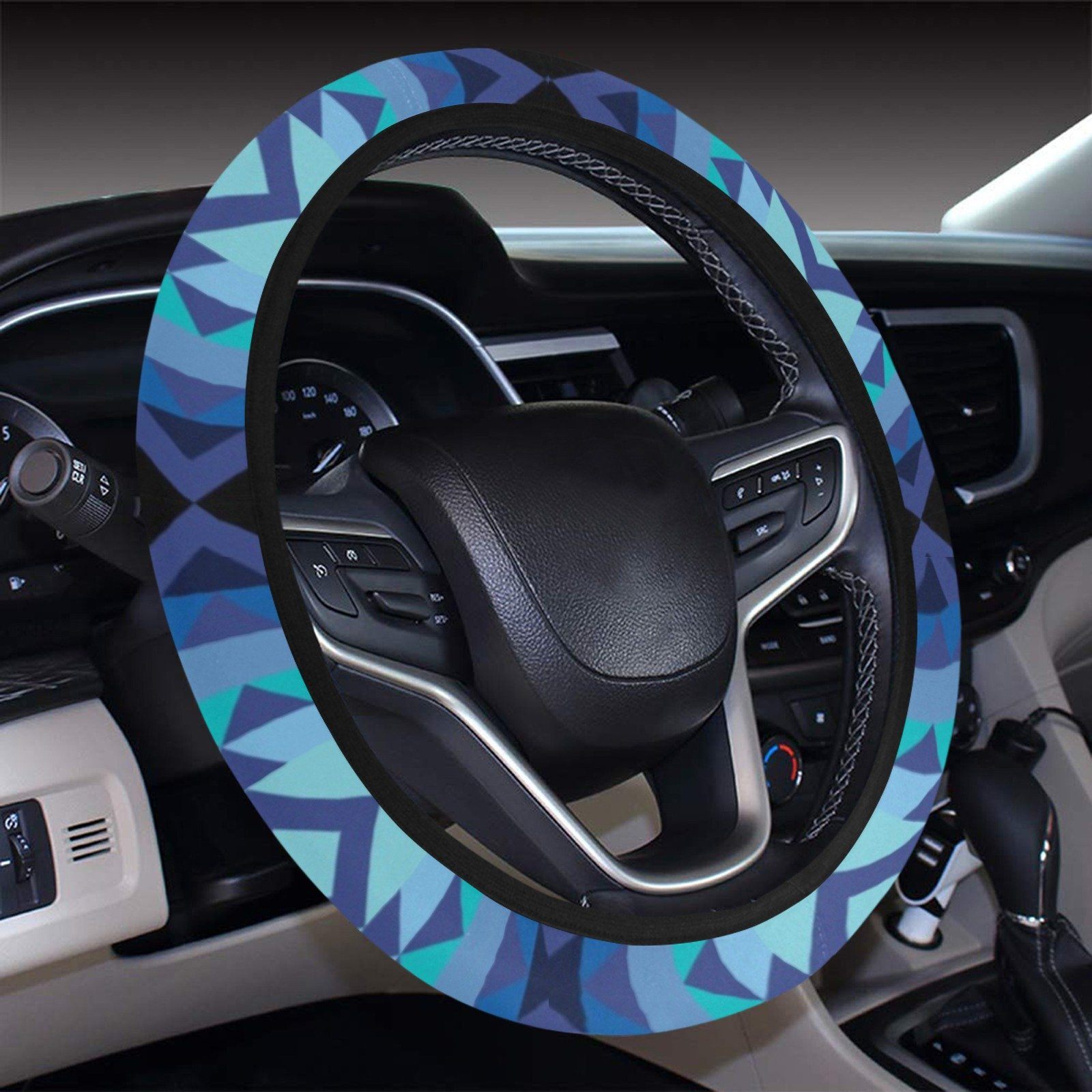 Tipi Steering Wheel Cover with Elastic Edge Steering Wheel Cover with Elastic Edge e-joyer 