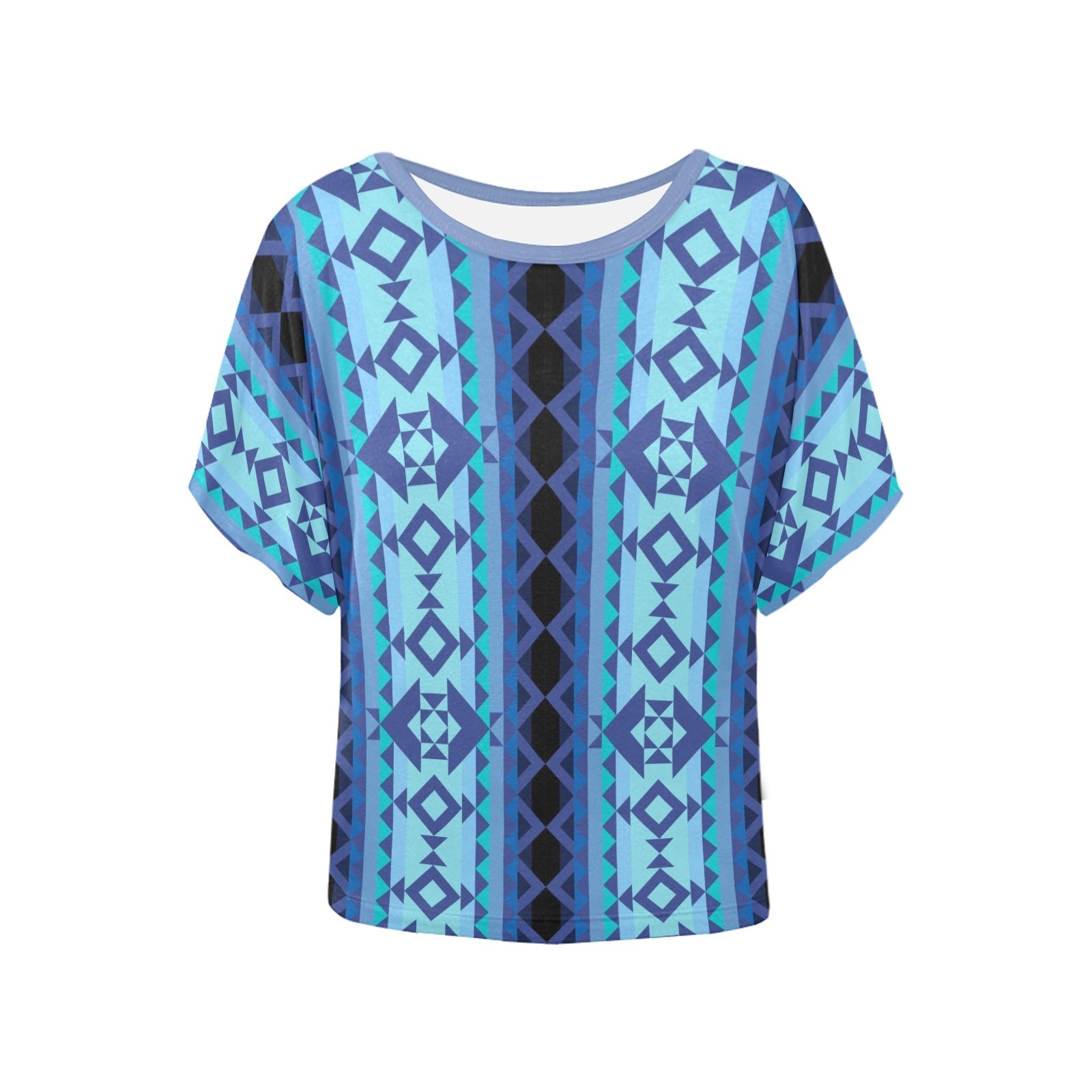 Tipi Women's Batwing-Sleeved Blouse T shirt (Model T44) Women's Batwing-Sleeved Blouse T shirt (T44) e-joyer 