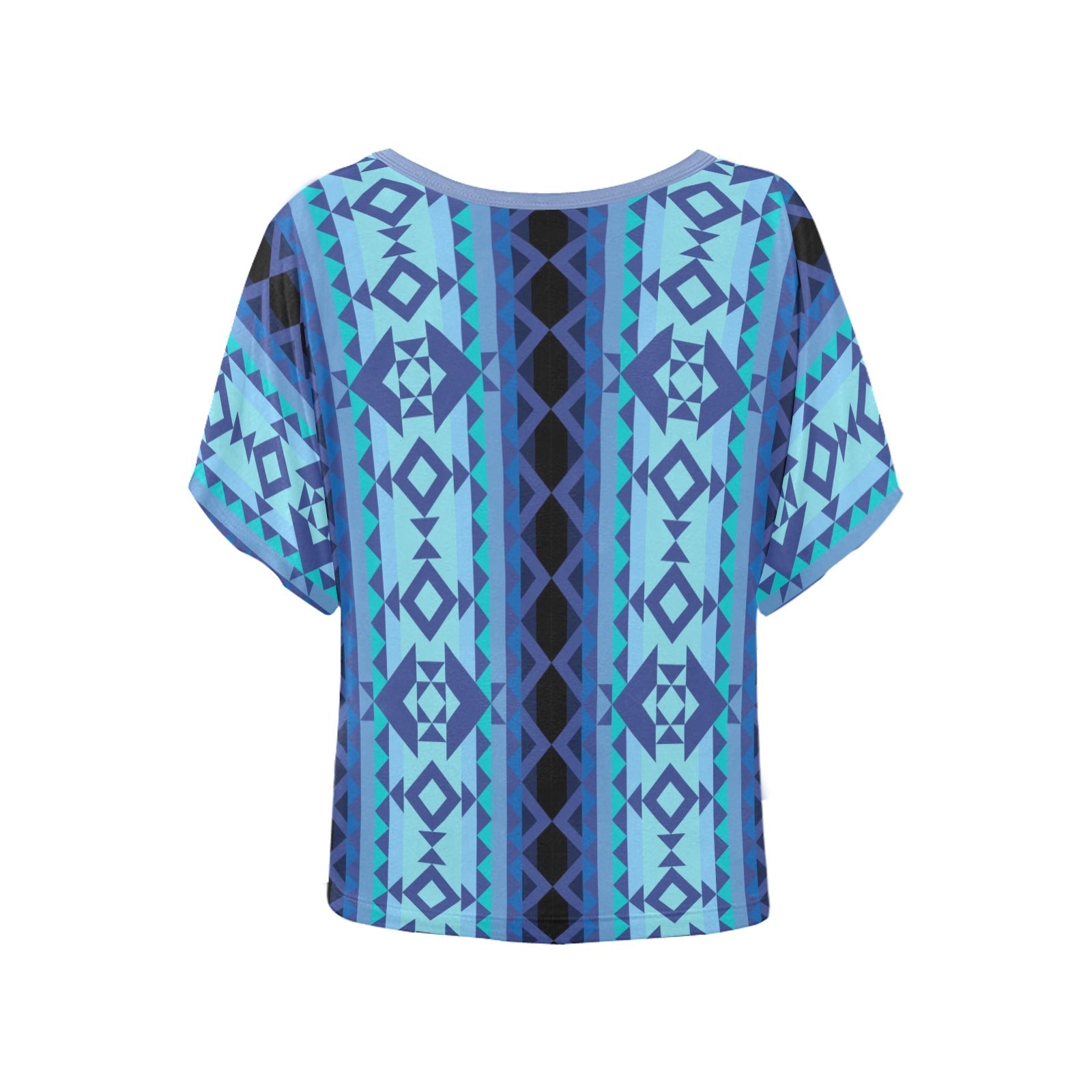 Tipi Women's Batwing-Sleeved Blouse T shirt (Model T44) Women's Batwing-Sleeved Blouse T shirt (T44) e-joyer 