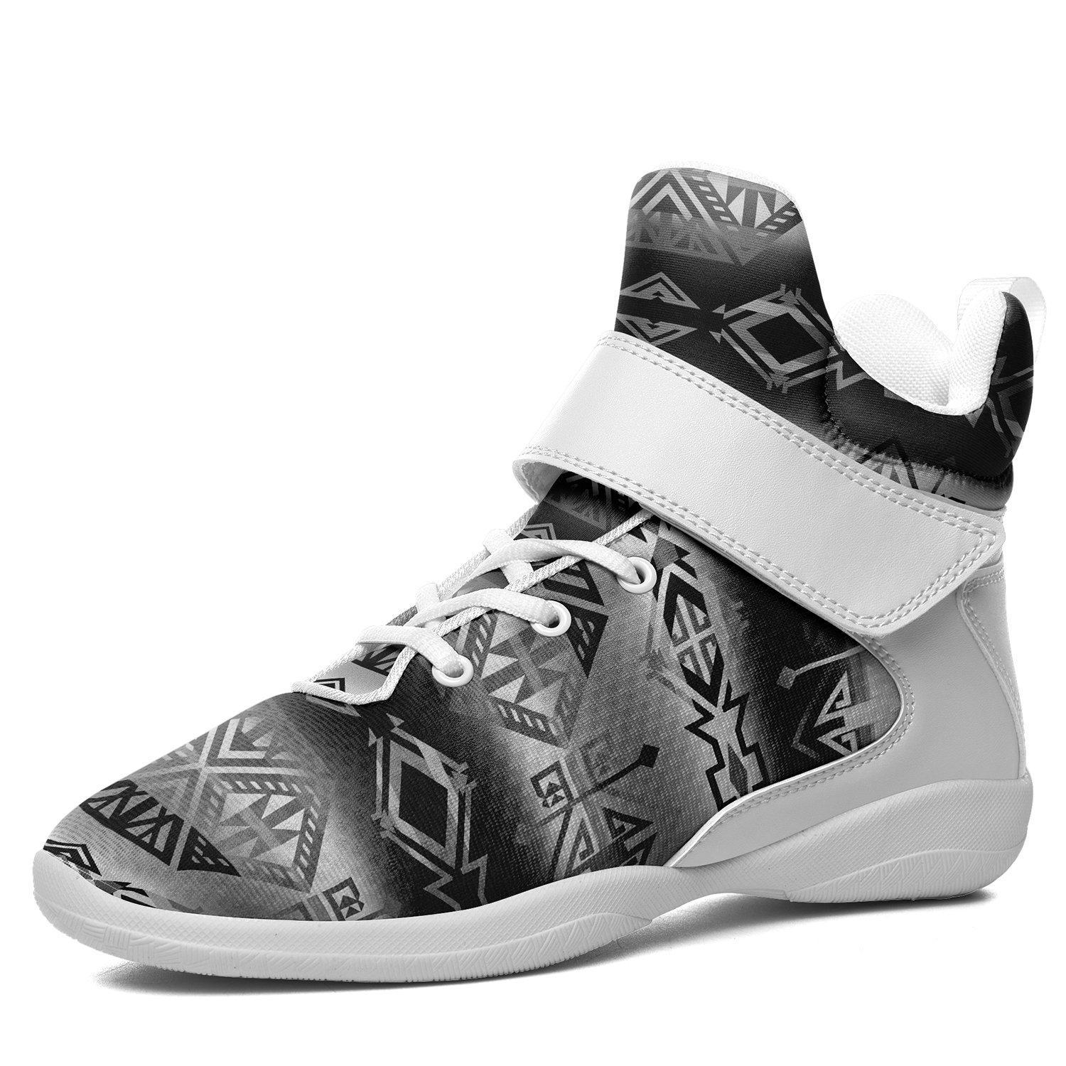 Trade Route Cave Ipottaa Basketball / Sport High Top Shoes - White Sole 49 Dzine US Men 7 / EUR 40 White Sole with White Strap 