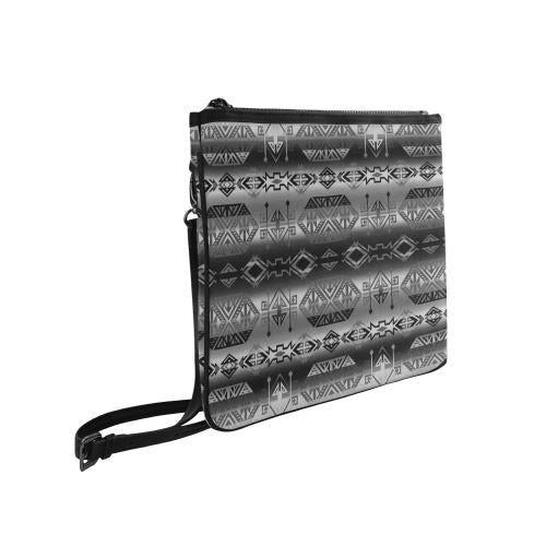 Trade Route Cave Slim Clutch Bag (Model 1668) Slim Clutch Bags (1668) e-joyer 