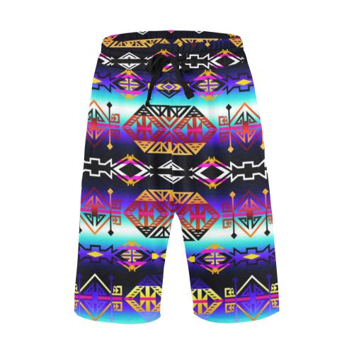 Trade Route Master Men's All Over Print Casual Shorts (Model L23) Men's Casual Shorts (L23) e-joyer 