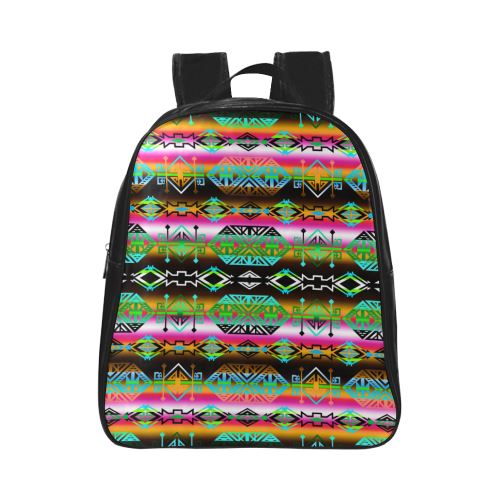 Trade Route North School Backpack (Model 1601)(Small) School Backpacks/Small (1601) e-joyer 