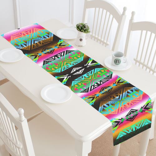 Trade Route North Table Runner 16x72 inch Table Runner 16x72 inch e-joyer 
