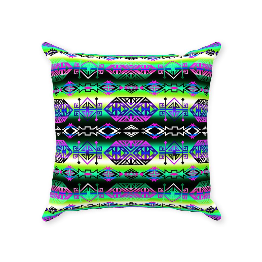 Trade Route South Throw Pillows 49 Dzine With Zipper Poly Twill 14x14 inch