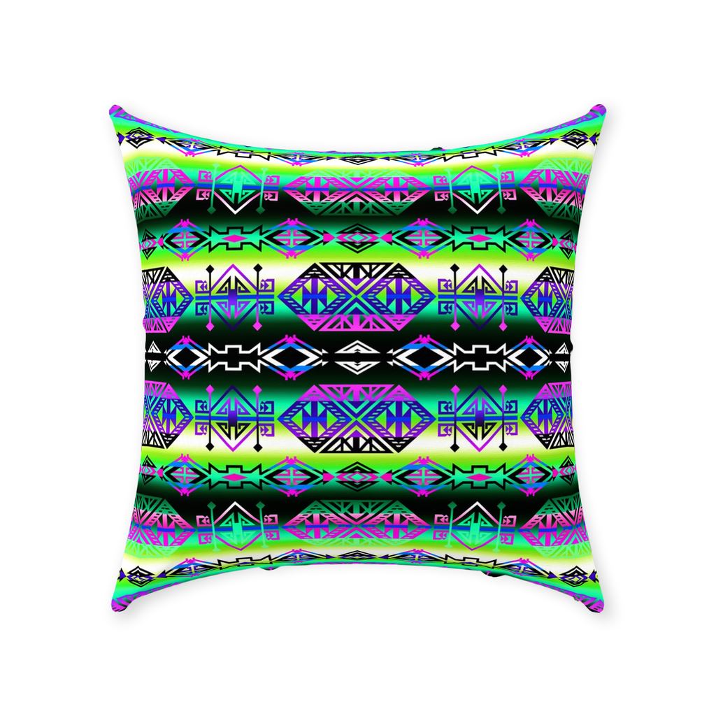 Trade Route South Throw Pillows 49 Dzine With Zipper Spun Polyester 18x18 inch