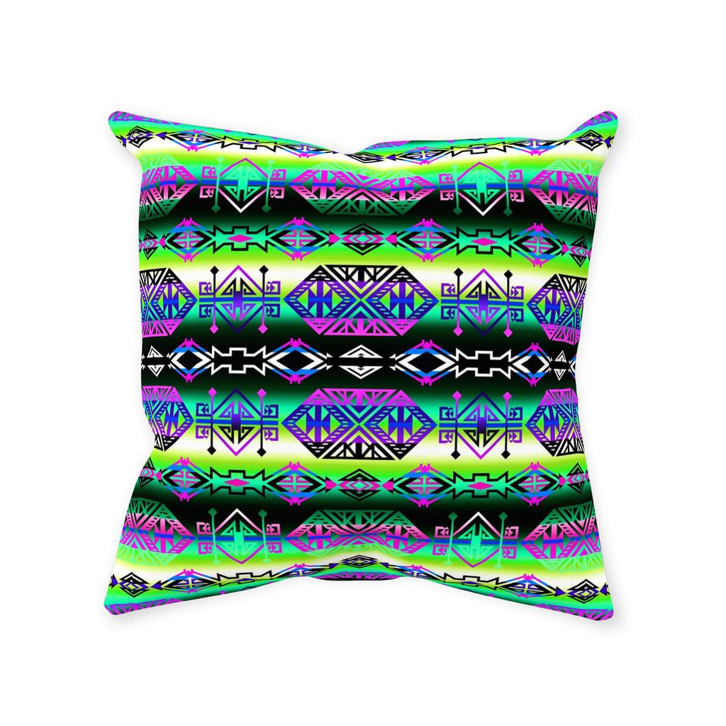 Trade Route South Throw Pillows 49 Dzine Without Zipper Spun Polyester 14x14 inch