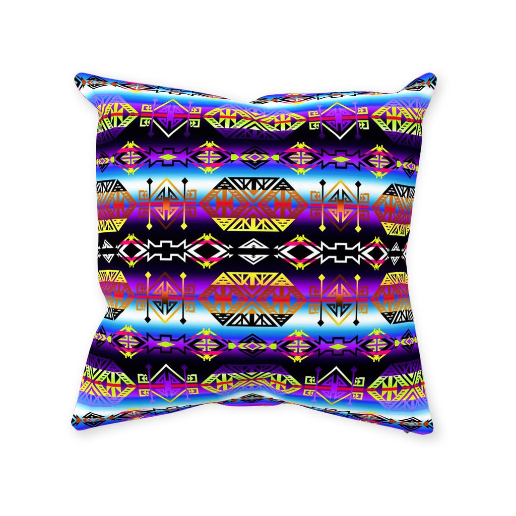 Trade Route Throw Pillows 49 Dzine With Zipper Spun Polyester 14x14 inch