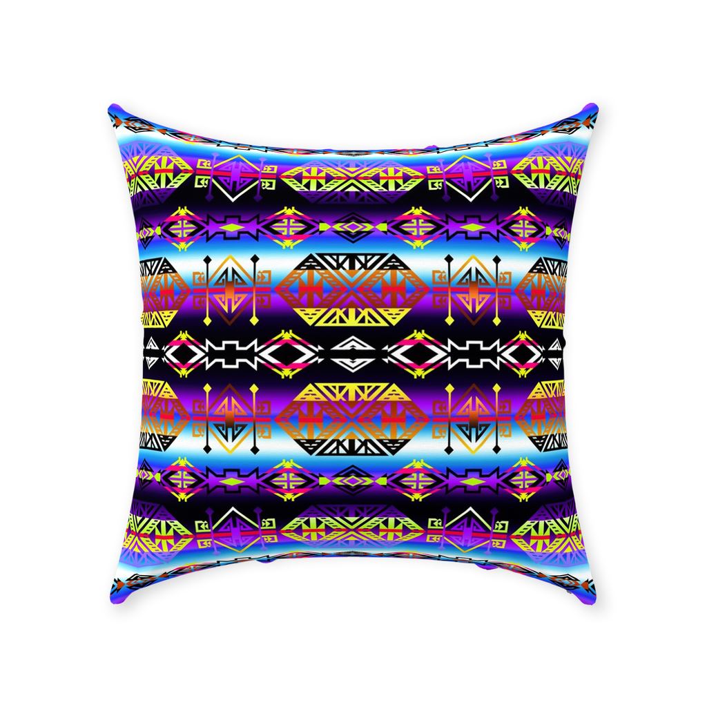 Trade Route Throw Pillows 49 Dzine With Zipper Spun Polyester 18x18 inch