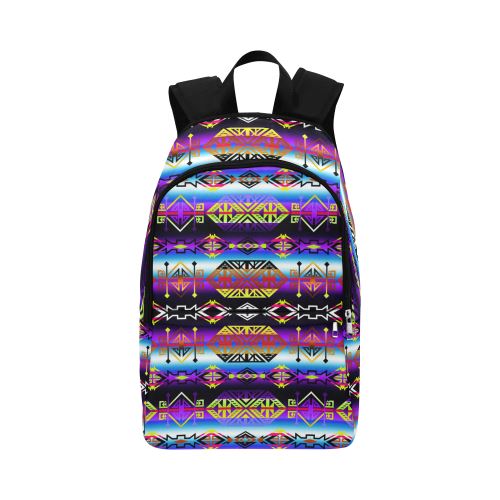 Trade Route West Fabric Backpack for Adult (Model 1659) Casual Backpack for Adult (1659) e-joyer 