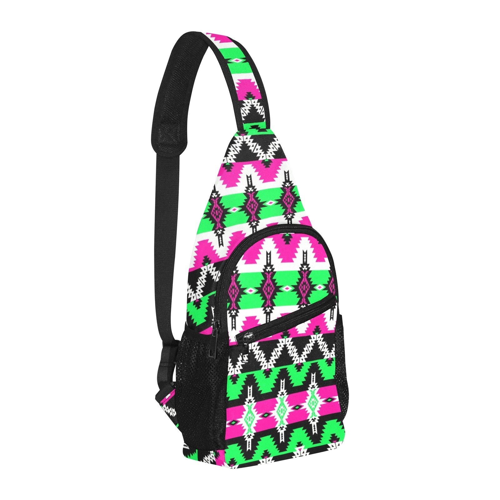 Two Spirit Ceremony All Over Print Chest Bag (Model 1719) All Over Print Chest Bag (1719) e-joyer 