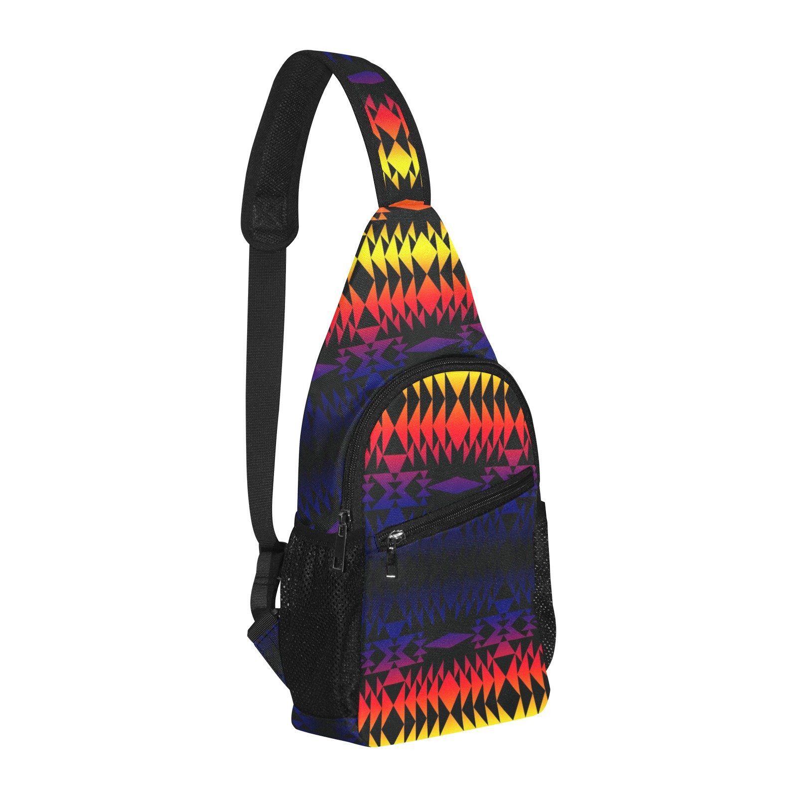 Two Worlds Apart All Over Print Chest Bag (Model 1719) All Over Print Chest Bag (1719) e-joyer 