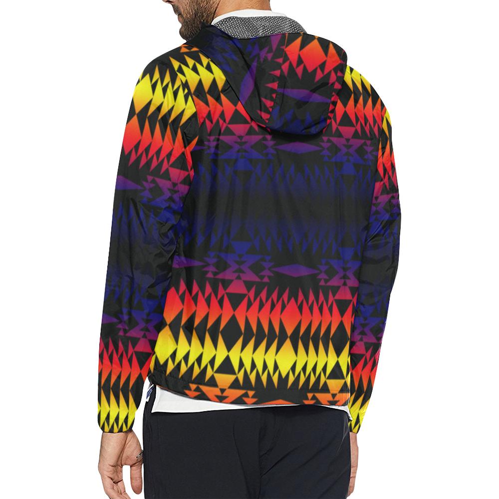 Two Worlds Apart Unisex All Over Print Windbreaker (Model H23) All Over Print Windbreaker for Men (H23) e-joyer 