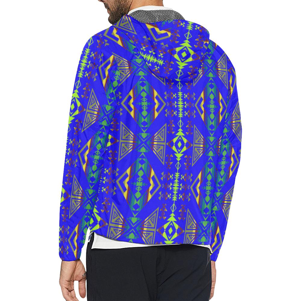 Upstream Expedition Midnight Run Unisex All Over Print Windbreaker (Model H23) All Over Print Windbreaker for Men (H23) e-joyer 