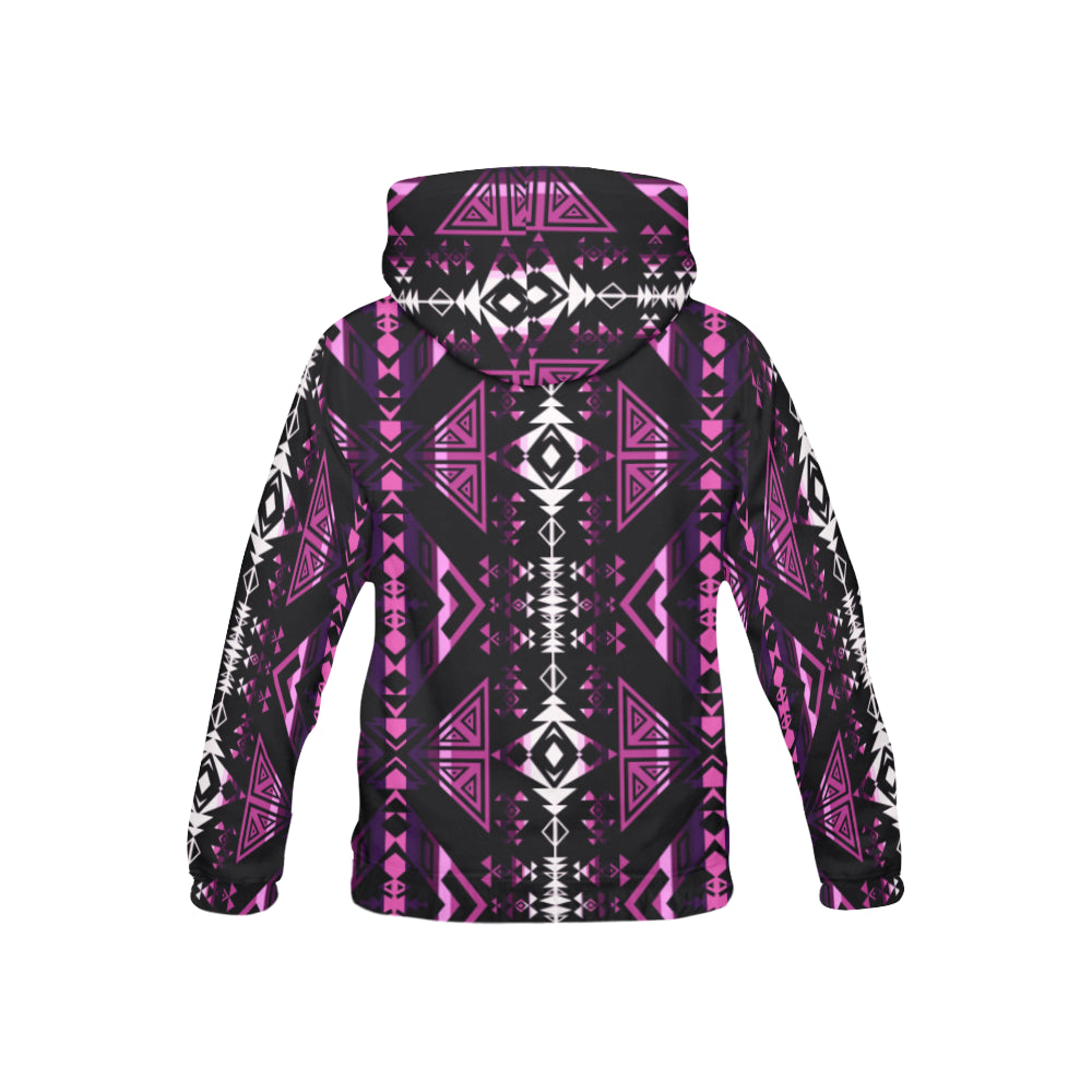 Upstream Expedition Moonlight Shadows All Over Print Hoodie for Kid (USA Size) (Model H13) All Over Print Hoodie for Kid (H13) e-joyer 