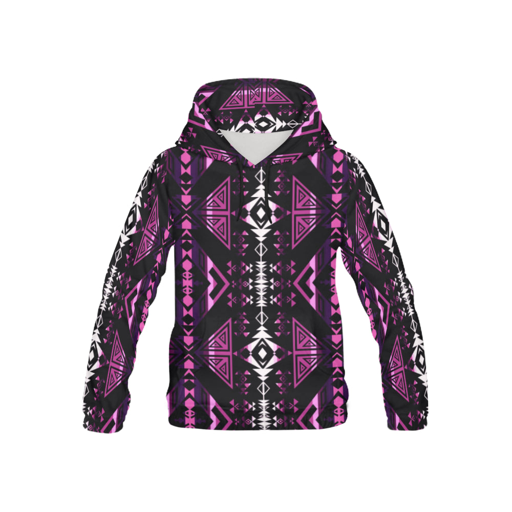 Upstream Expedition Moonlight Shadows All Over Print Hoodie for Kid (USA Size) (Model H13) All Over Print Hoodie for Kid (H13) e-joyer 
