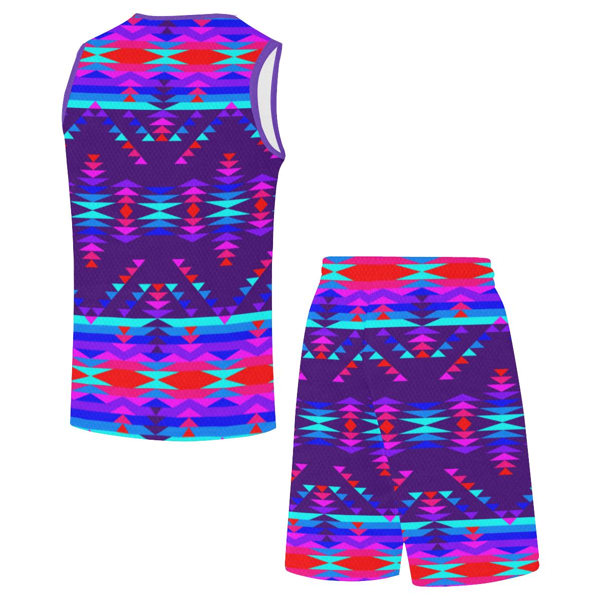 Vision of Peace LG All Over Print Basketball Uniform Basketball Uniform e-joyer 