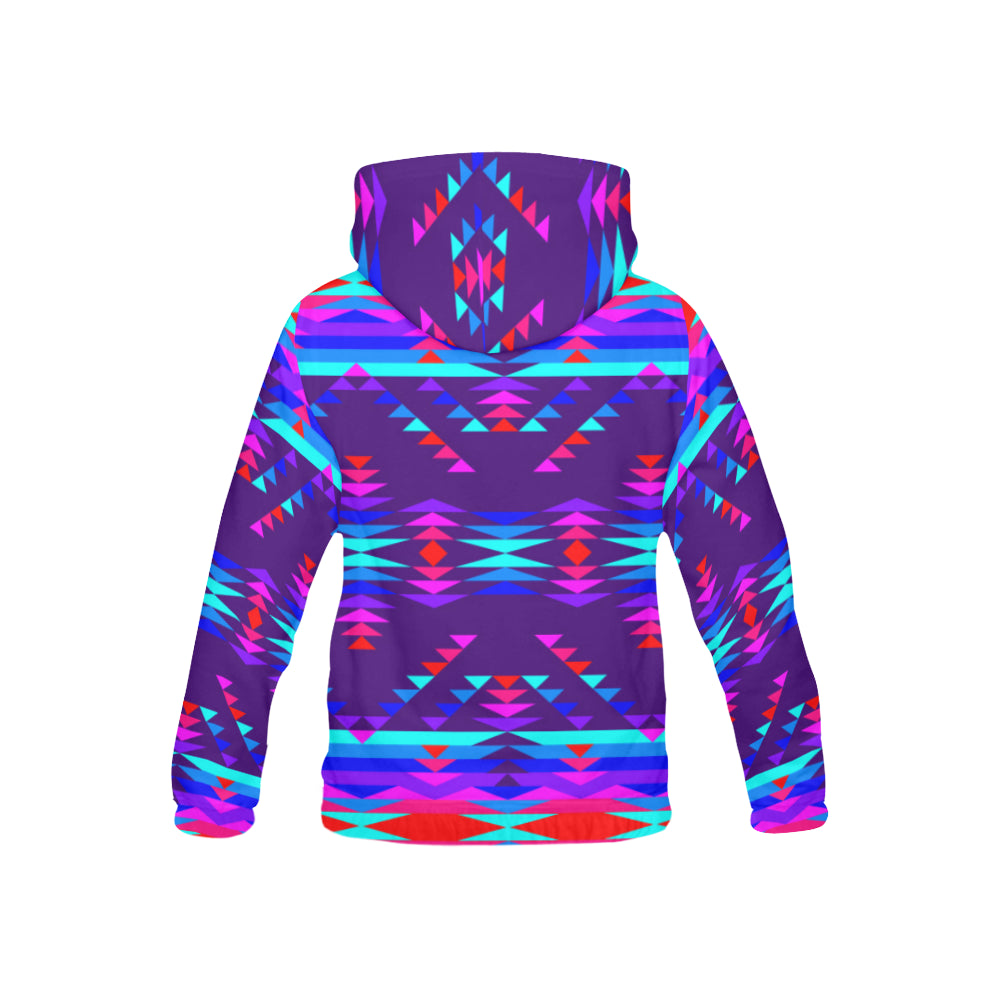 Vision of Peace LG All Over Print Hoodie for Kid (USA Size) (Model H13) All Over Print Hoodie for Kid (H13) e-joyer 