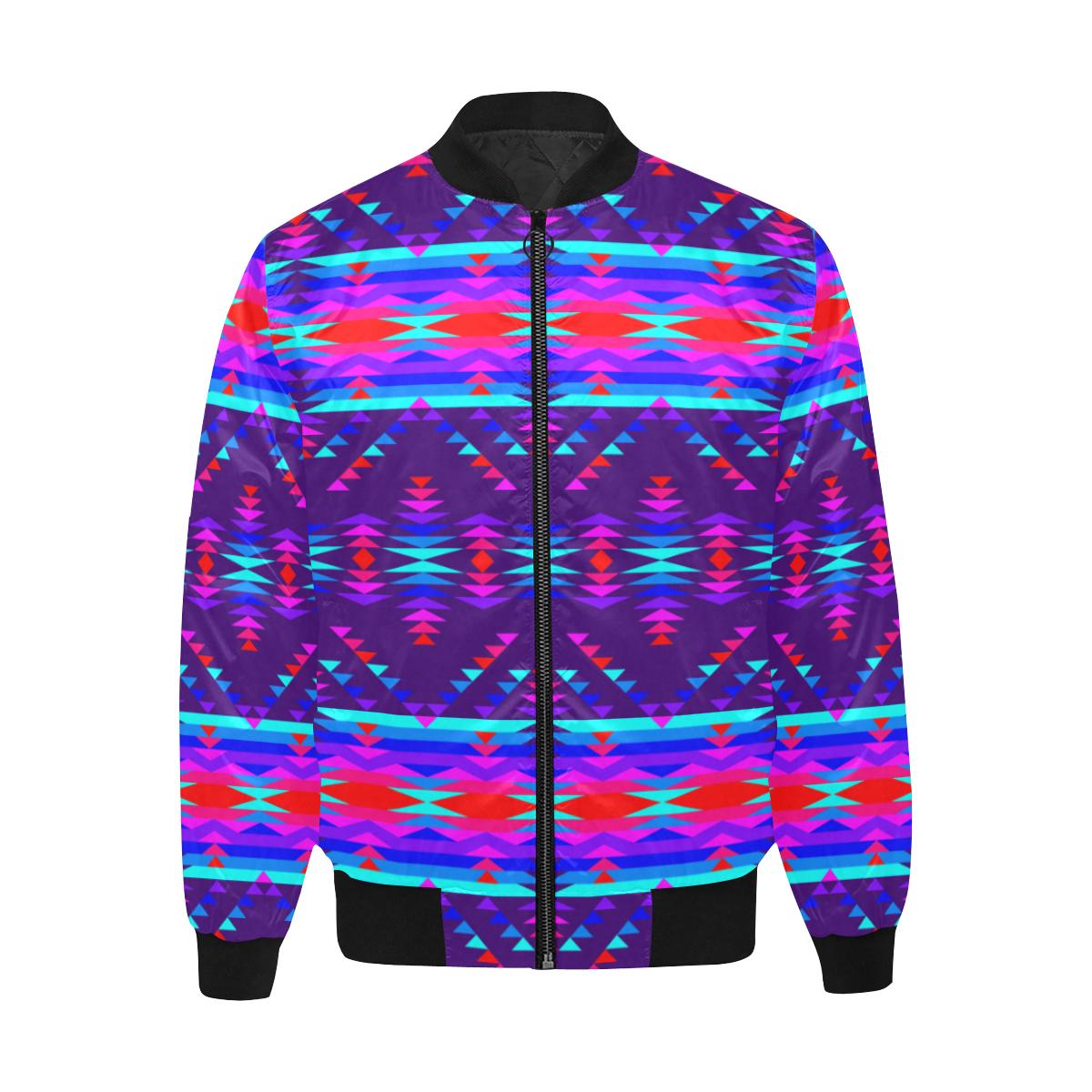 Vision of Peace LG Unisex Heavy Bomber Jacket with Quilted Lining All Over Print Quilted Jacket for Men (H33) e-joyer 