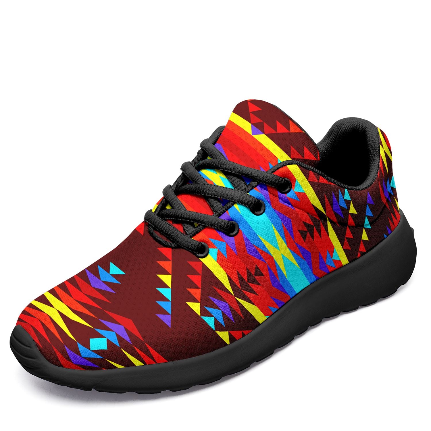 Visions of Lasting Peace Ikkaayi Sport Sneakers 49 Dzine US Women 4.5 / US Youth 3.5 / EUR 35 Black Sole 