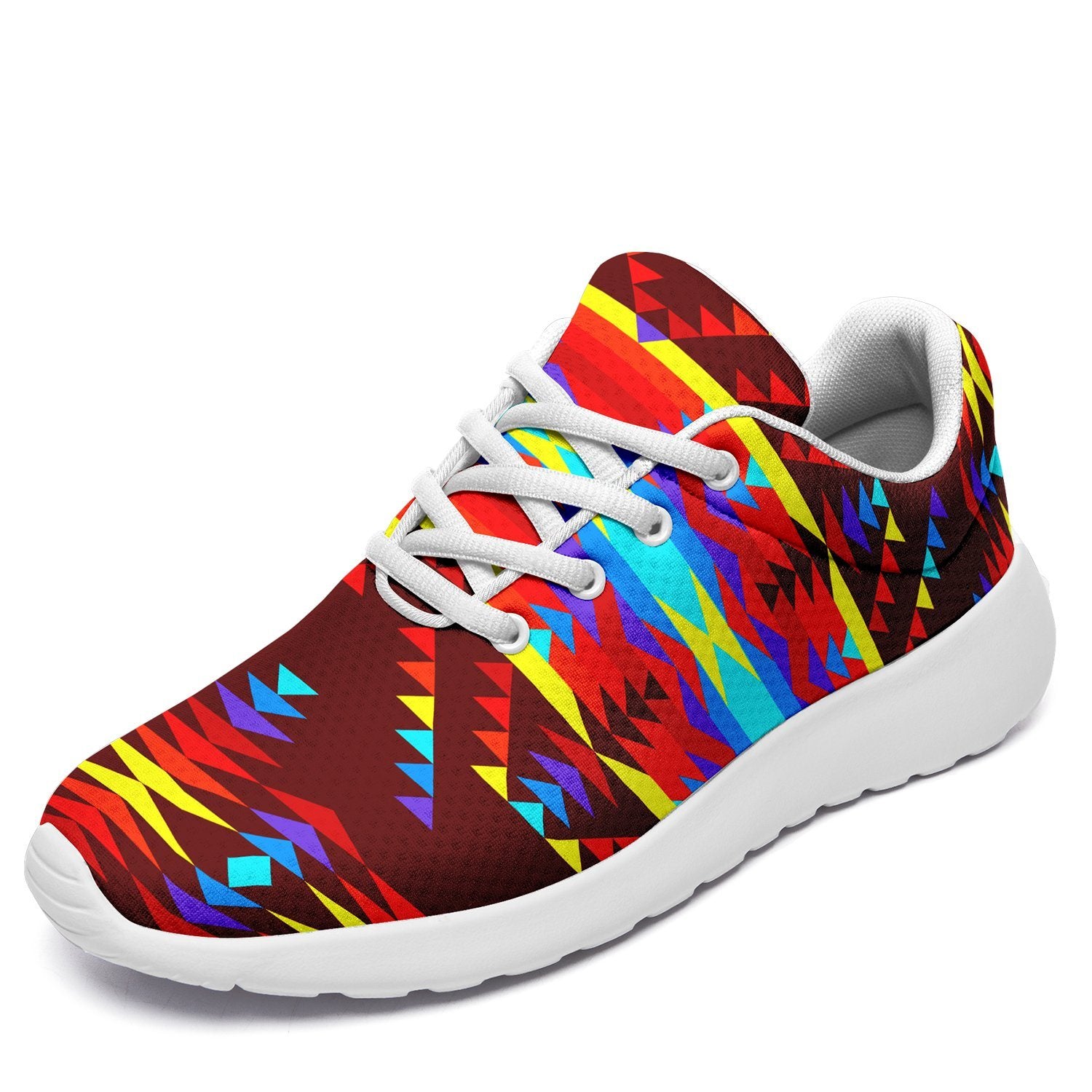 Visions of Lasting Peace Ikkaayi Sport Sneakers 49 Dzine US Women 4.5 / US Youth 3.5 / EUR 35 White Sole 