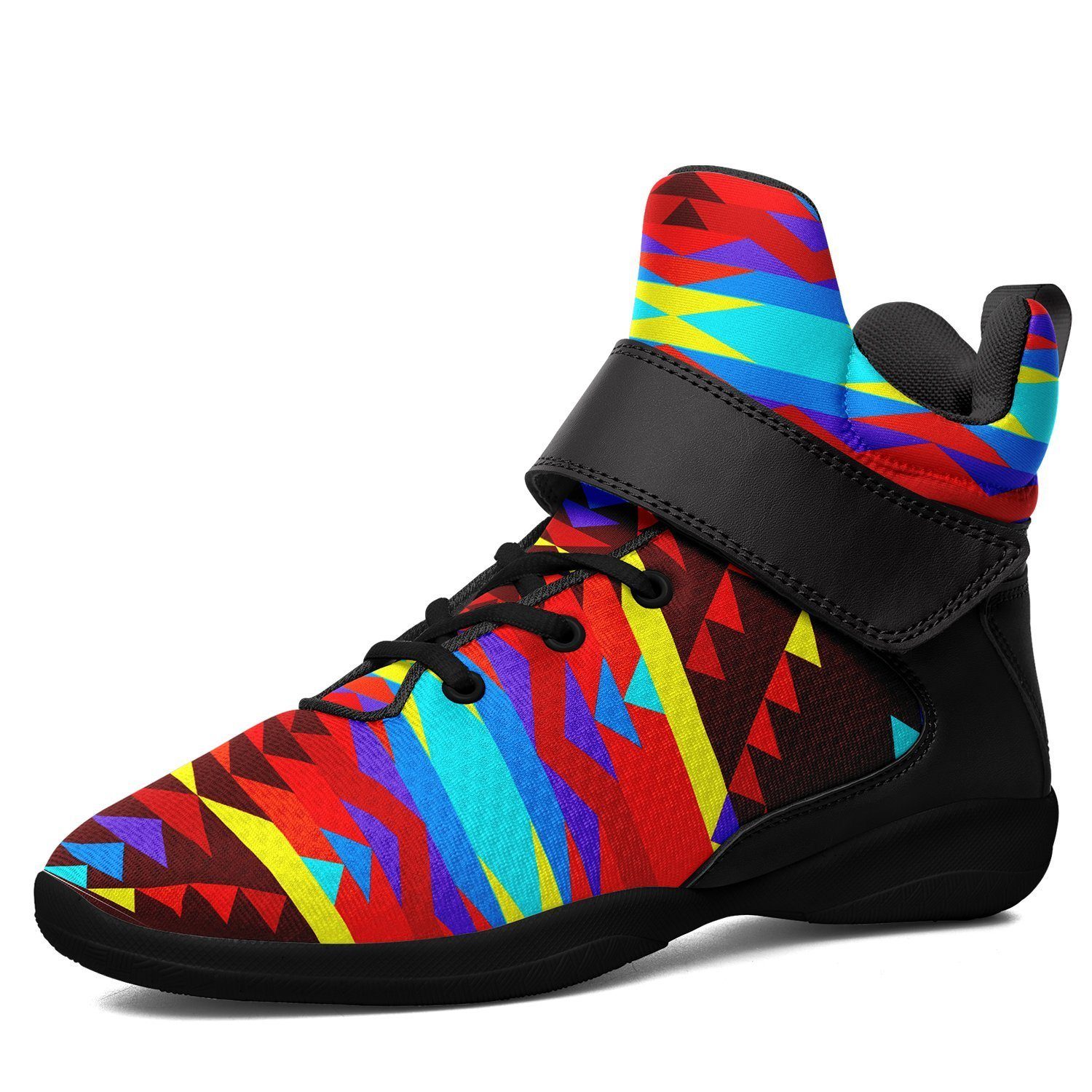 Visions of Lasting Peace Ipottaa Basketball / Sport High Top Shoes -Black Sole 49 Dzine US Men 7 / EUR 40 Black Sole with Black Strap 