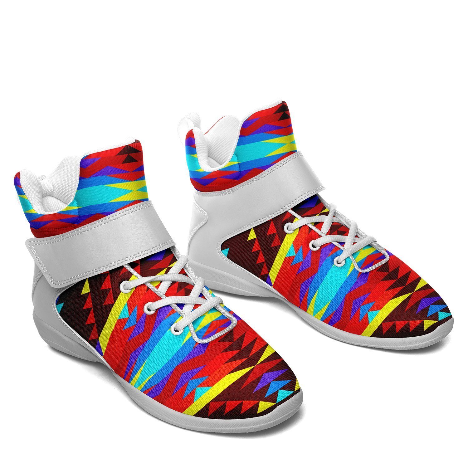 Visions of Lasting Peace Ipottaa Basketball / Sport High Top Shoes - White Sole 49 Dzine 