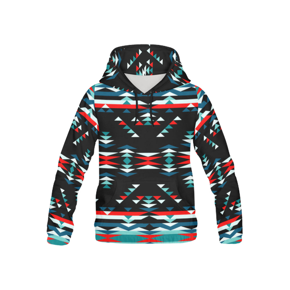 Visions of Peaceful Nights All Over Print Hoodie for Kid (USA Size) (Model H13) All Over Print Hoodie for Kid (H13) e-joyer 