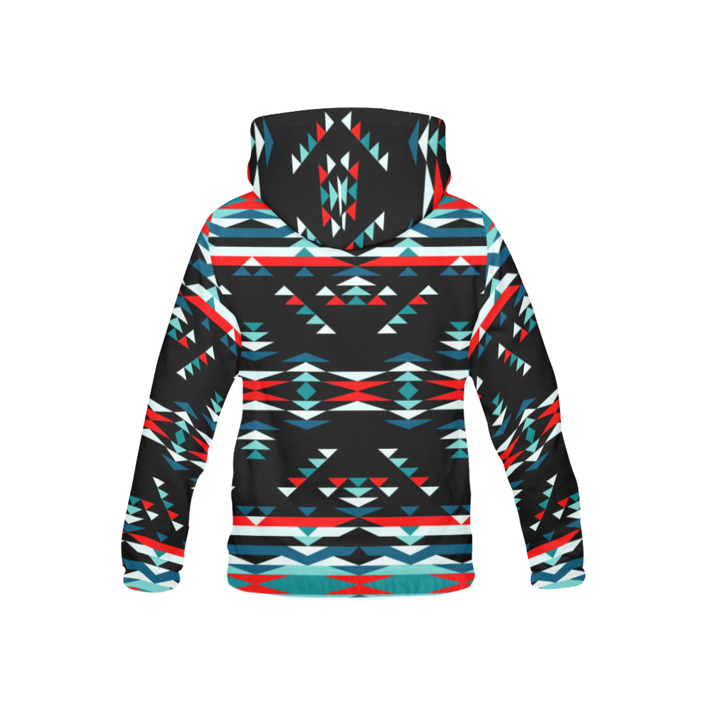 Visions of Peaceful Nights All Over Print Hoodie for Kid (USA Size) (Model H13) All Over Print Hoodie for Kid (H13) e-joyer 