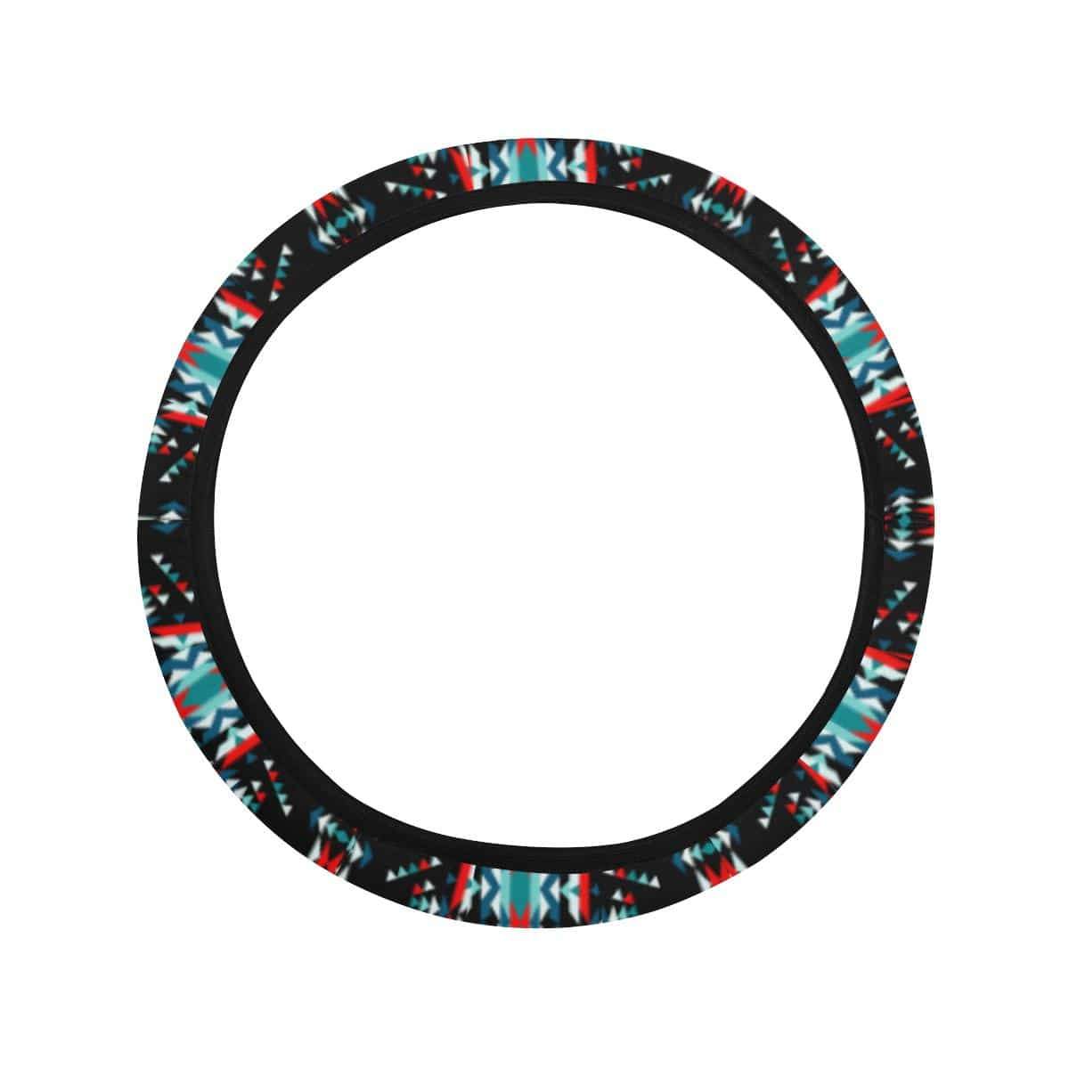 Visions of Peaceful Nights Steering Wheel Cover with Elastic Edge Steering Wheel Cover with Elastic Edge e-joyer 