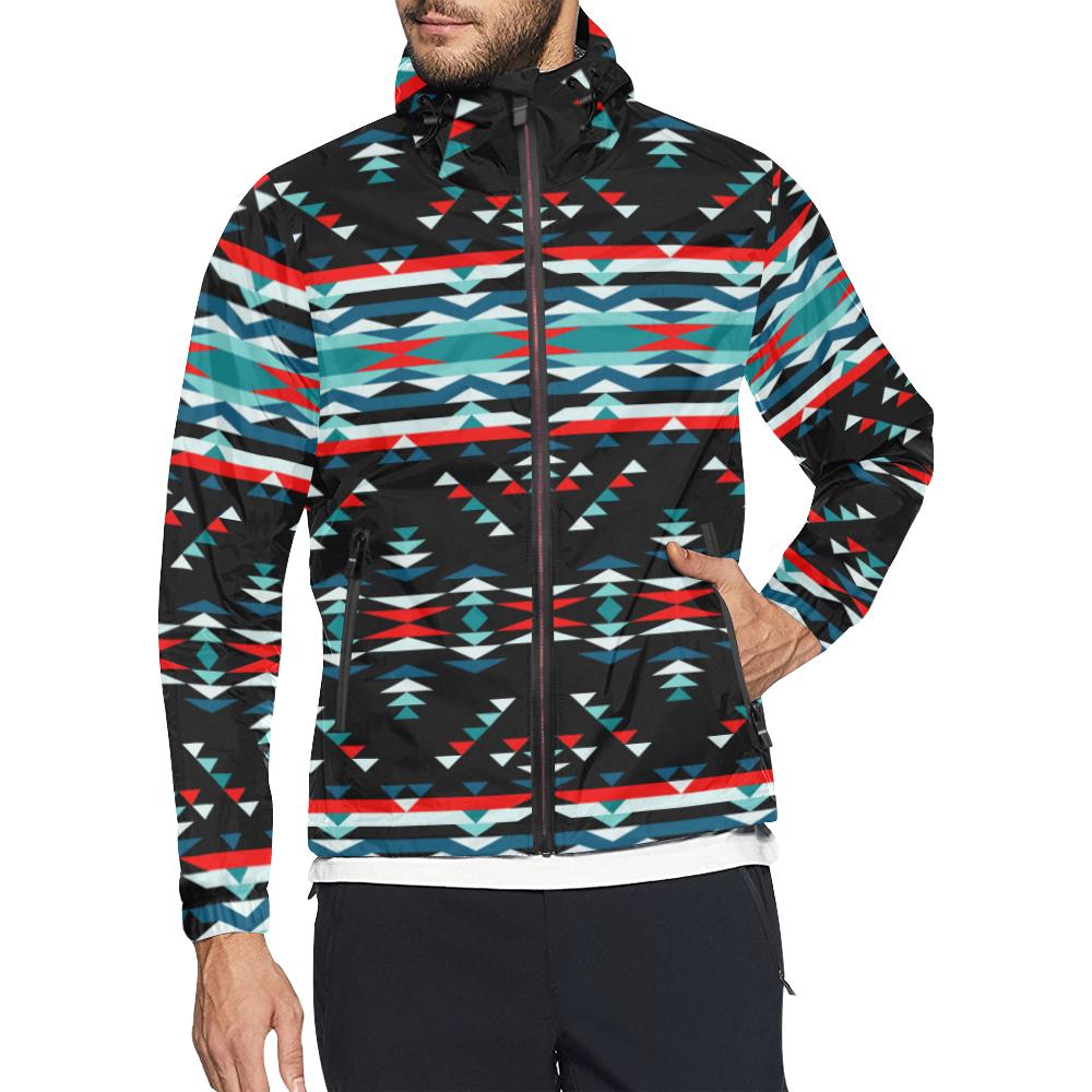 Visions of Peaceful Nights Unisex All Over Print Windbreaker (Model H23) All Over Print Windbreaker for Men (H23) e-joyer 