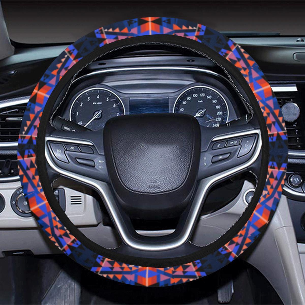 Writing on Stone Battle Steering Wheel Cover with Elastic Edge Steering Wheel Cover with Elastic Edge e-joyer 