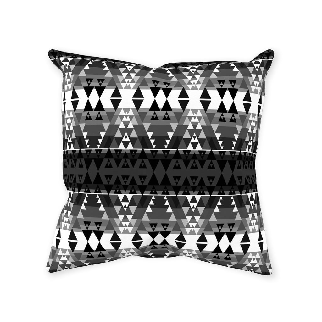 Writing on Stone Black and White Throw Pillows 49 Dzine Without Zipper Spun Polyester 14x14 inch