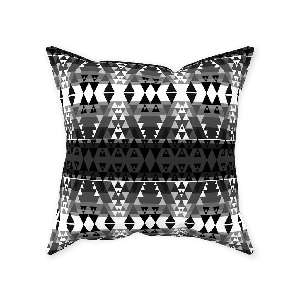 Writing on Stone Black and White Throw Pillows 49 Dzine Without Zipper Spun Polyester 16x16 inch