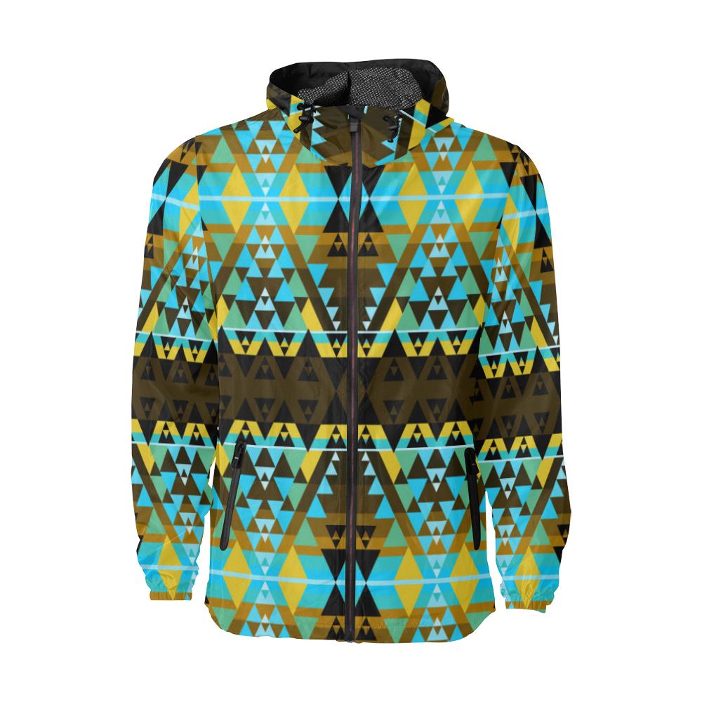 Writing on Stone Broken Lodge Unisex All Over Print Windbreaker (Model H23) All Over Print Windbreaker for Men (H23) e-joyer 