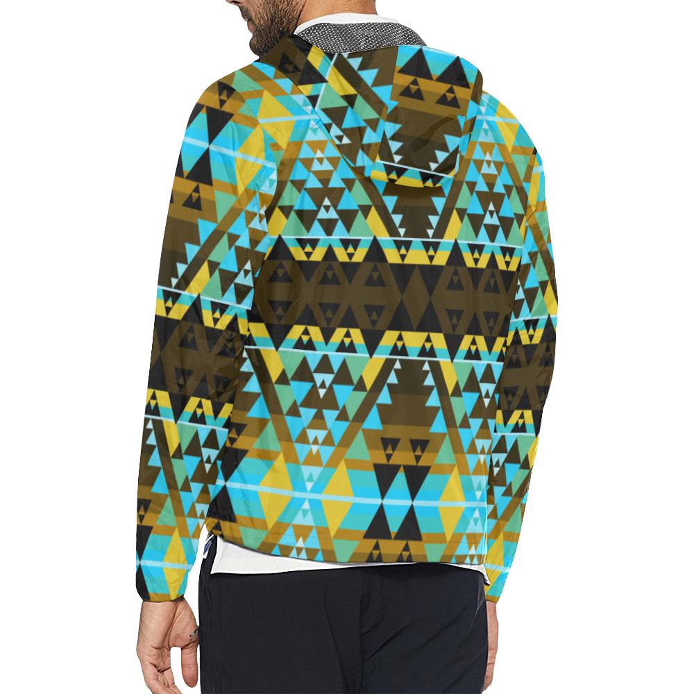 Writing on Stone Broken Lodge Unisex All Over Print Windbreaker (Model H23) All Over Print Windbreaker for Men (H23) e-joyer 